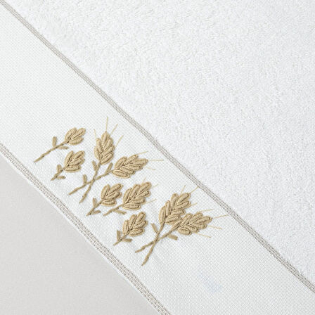 Linens Avena Bambu 50x85 Cm Yüz Havlusu Ekru