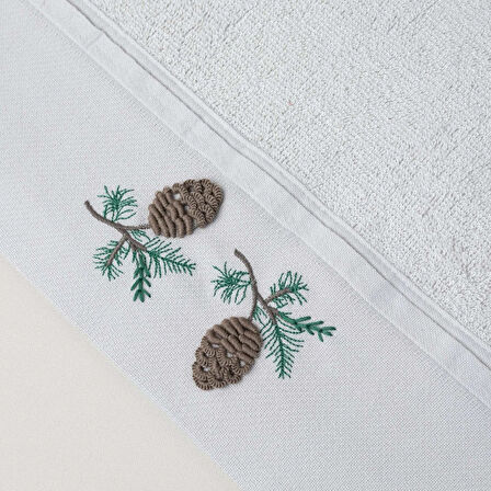 Linens Pinecone Bambu 50x85 Cm Yüz Havlusu Stone