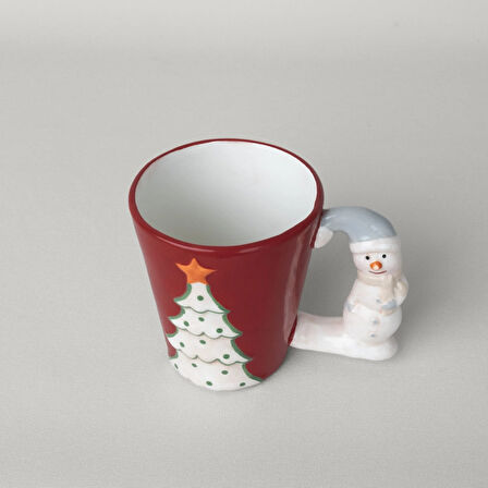 Linens Pine Dolomit 450 ml Kupa Kırmızı