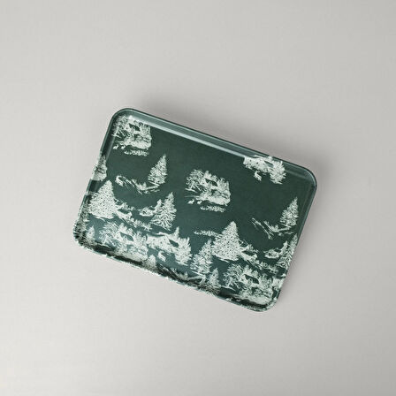 Linens Scene Melamin 33x23 cm Tepsi