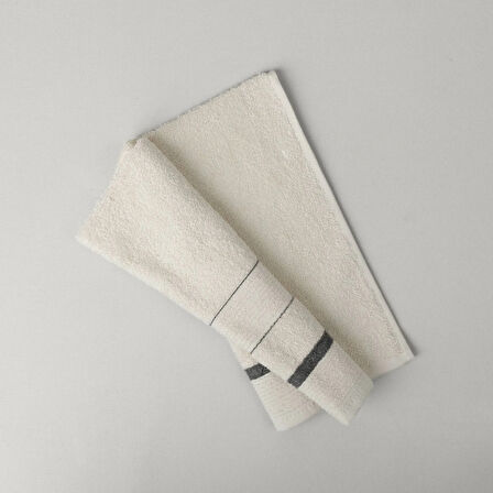 Linens Acute 40x60 cm Kurulama Bezi Antrasit-Ekru