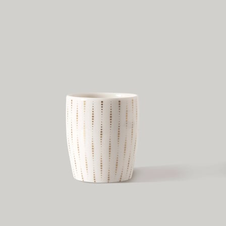Linens Lante Porselen 290 ml Kupa Gold