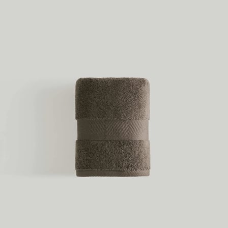 Linens Premium Pamuk 50x85 cm Yüz Havlusu Kahve