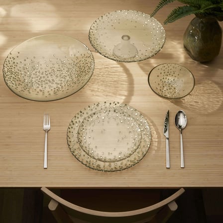 Linens Sparkle Servis Tabak 28 cm Bronz-Gold