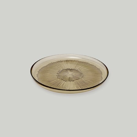 Linens Clarity Pasta Tabağı 21 cm Bronz