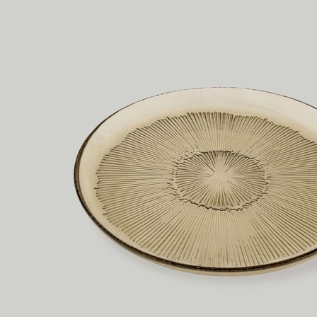Linens Clarity Pasta Tabağı 21 cm Bronz