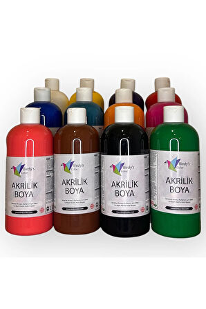 Birdy's Color Yeşil Akrilik Boya 500GR