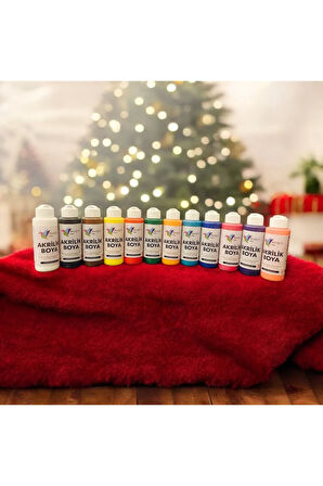 Birdy's Color Akrilik Boya 12'li Set 12X120 ml Sanatsal Renkler - Ana Renkler