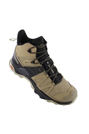 Salomon Erkek Safari-Siyah X ULTRA 4 MID GORE-TEX Su Geçirmez Bot VO412941