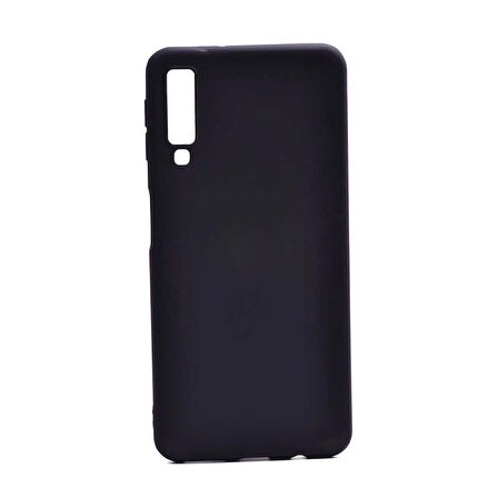 Smcase Samsung Galaxy A70 Kılıf Lüks Silikonlu   Tam Kapatan Cam