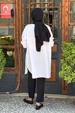 FUAT GÜRŞEN Tunik 1301A Ekru