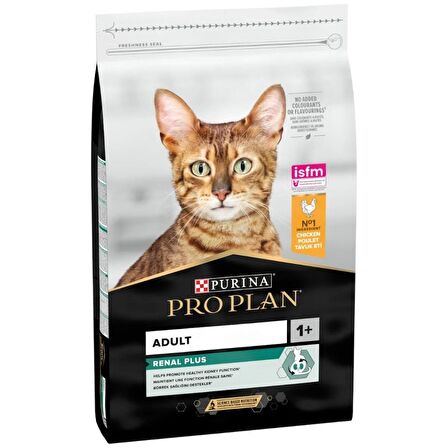 Proplan adult renal plus 10kg optirenal tavuklu yetişkin kedi maması