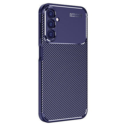 Gpack Samsung Galaxy A54 Kılıf Negro Silikon Karbon Kamera Korumalı Nano Glass
