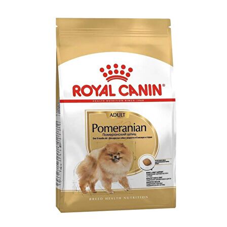 Royal canin pomeranian 1,5kg yetişkin adult köpek maması pomeranian boo