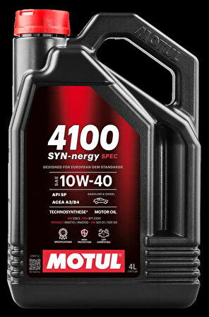 MOTUL 4100 SYN-NERGY SPEC 10W-40 4L