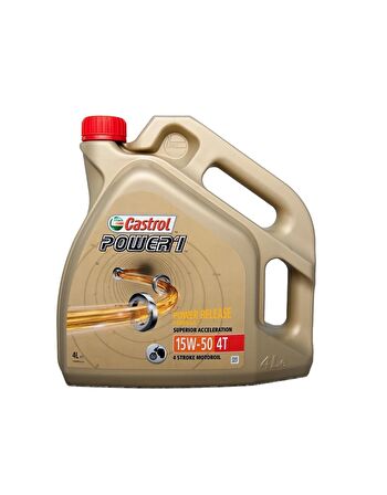 Castrol Power 1 15W-50 4 Litre Motor Yağı