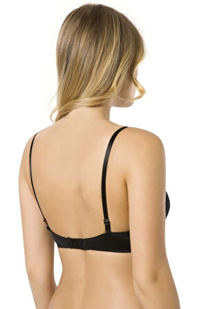 Kadın Basic Angelina Micro Kaplı Push-Up Sütyen 7050