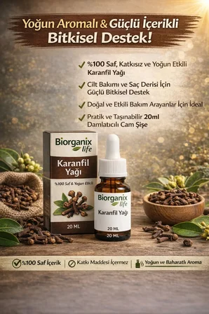 Life Karanfil Yağı 20 Ml –   & Yoğun Etkili Bitkisel Güç