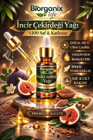 Life İ̇Ncir Çekirdeği Yağı 20 Ml –   & Yoğun Cilt Bakımı!