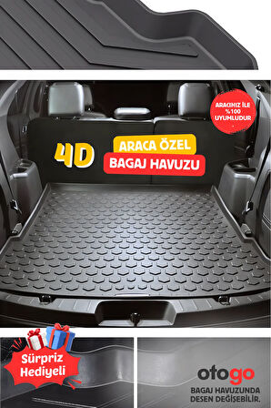 OPEL MOKKA (B) ELEKTRİKLİ 2022 Birebir Uyumlu 4D Bagaj Havuzu