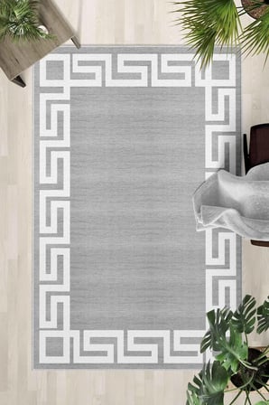 Kaymaz Taban Yıkanabilir Halı – Mutfak, Salon, Yatak Odası için Modern Dijital Baskı Halı (SLNHAL105