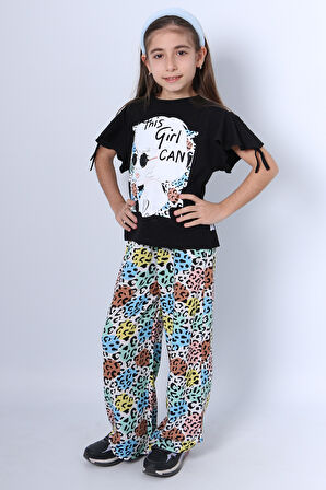 KIZ ÇOCUK YAZLIK İKİLİ TAKIM B22