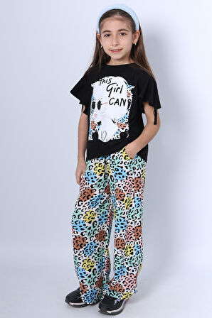 KIZ ÇOCUK YAZLIK İKİLİ TAKIM B22