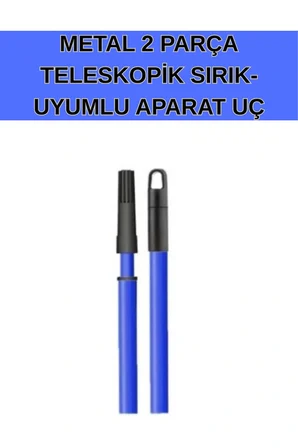 150cm METAL- 2 PARÇA TELESKOPİK SIRIK - UYUMLU APARAT UÇ