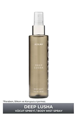 Deep Lusha Parfümlü Kadın Vücut Spreyi Vücut Misti Body Mist Spray 150ml