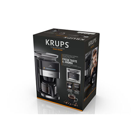KRUPS Otomatik Öğütücülü Filtre Kahve Makinesi