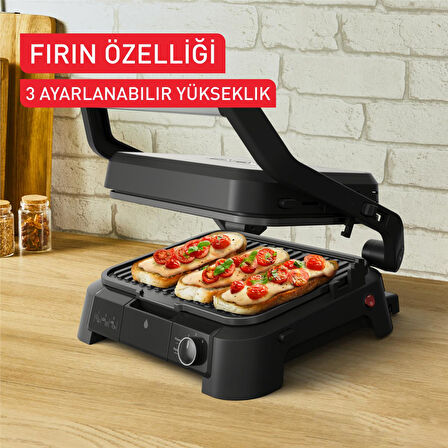 SuperGrill 3'ü 1 arada - Siyah