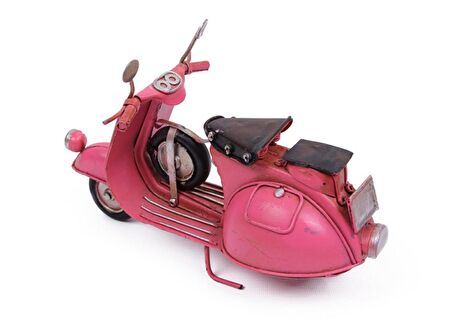 Dekoratif Metal Scooter