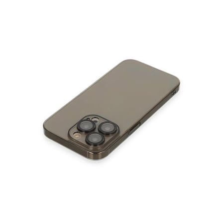 Apple iPhone 13 Pro Max Kılıf Armada Lensli Kapak - Siyah