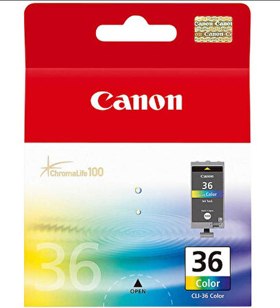 Canon CLI-36 Renkli Orjinal Kartuş