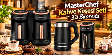 MasterChef Kahve Köşesi Seti 3’ü Birarada