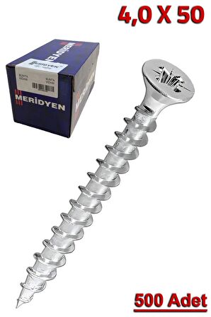 Meridyen Sunta Vidası 4.0X50 (500 Adet)