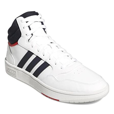 Hoops 3.0 Mid Erkek Beyaz Sneaker Ayakkabı GY5543