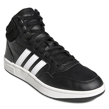 Hoops 3.0 Mid Erkek Siyah Sneaker Ayakkabı GW3020
