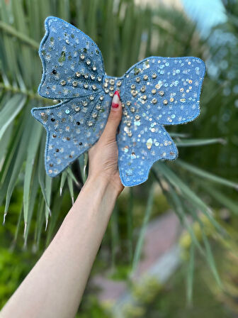 ZİRKON TAŞ İŞLEME KOT FİYONK ARMA DİKİŞ AKSESUARI 24X22 CM