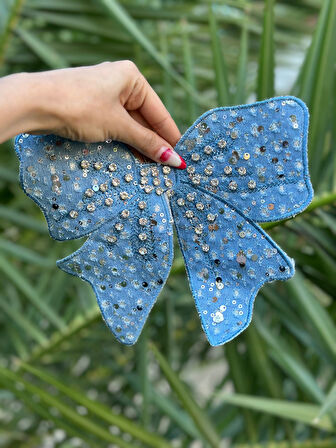 ZİRKON TAŞ İŞLEME KOT FİYONK ARMA DİKİŞ AKSESUARI 24X22 CM