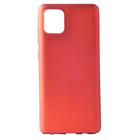 Smcase Samsung Galaxy A81 Kılıf Lüks Mat Silikon