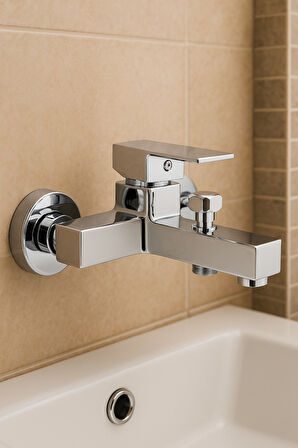 Alto Banyo Duş Musluğu Kare Model 5 Yıl Garanti