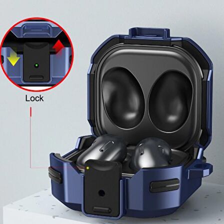 Gpack Samsung Galaxy Buds 2 Pro Kılıf Tank Klipsli Çift Renk Koruma SF11