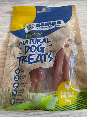 Zampa Tavukluvesütlü Köpeködül Çubuğu 75 gr