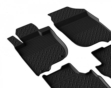 Mitsubishi L200 4 Ferrous 4D Havuzlu Kauçuk Paspas 2007-2015