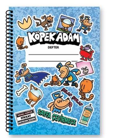 Köpek Adam Kareli Defter-4