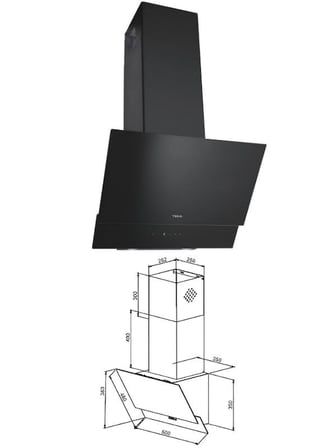 Teka Siyah Ankastre Set (TZ 6415 Ocak + HAK 627 Fırın + ATV 60 Davlumbaz)