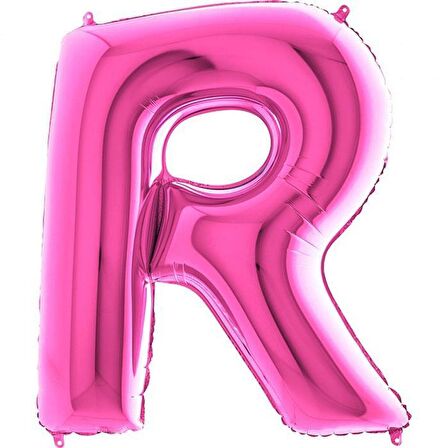 FOLYO BALON R HARF FUŞYA 102CM