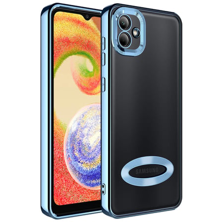 Gpack Samsung Galaxy A04 Kılıf Logo Gösteren Kamera Korumalı Silikon