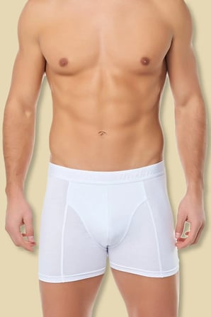 3 Lü Paket Elastan Pamuklu Erkek Boxer Külot T114